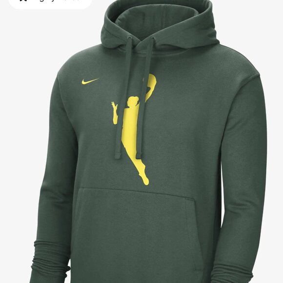 Nike Green and yellow WNBA sweatshirt - Picture 1 of 5